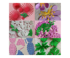 Заготовка, вирубка із фоамірану для подальшої творчості