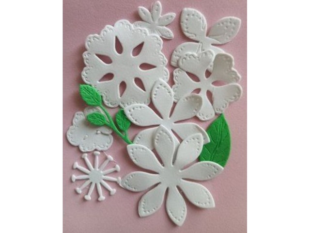 Заготовка, вирубка із фоамірану для подальшої творчості