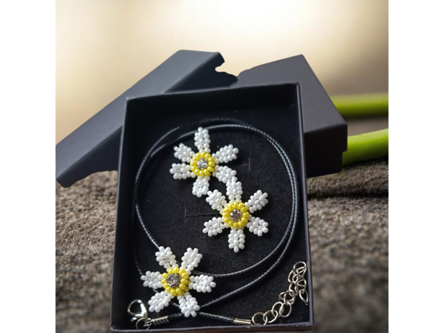 Серги Ромашки