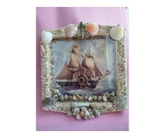 Панно из ракушек