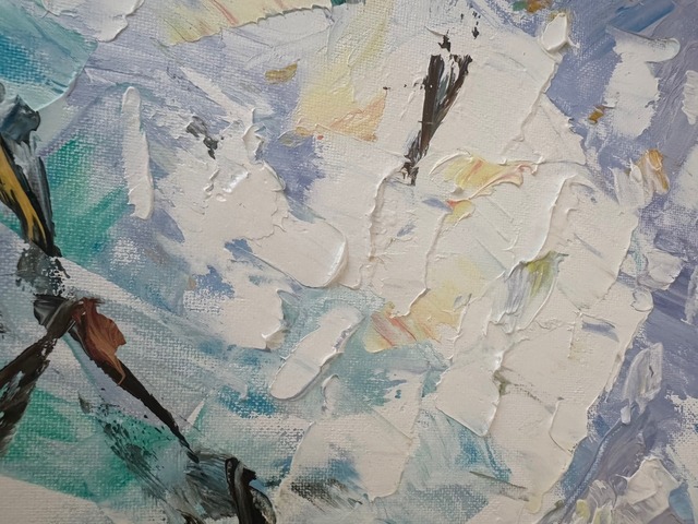 Картина « Цветущая вишня»