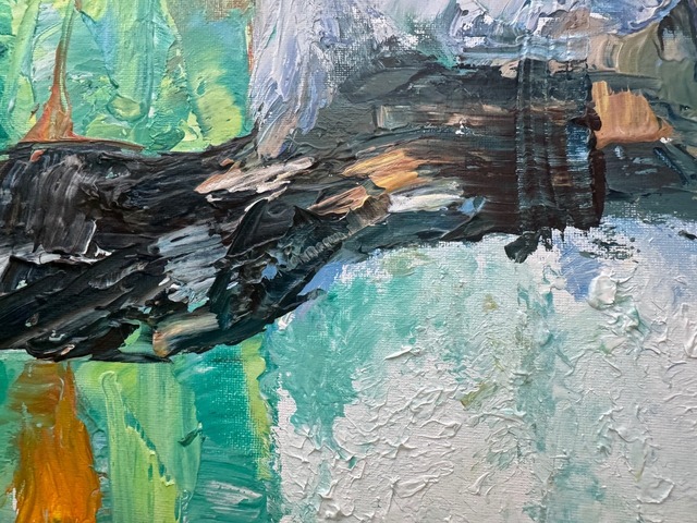 Картина « Цветущая вишня»