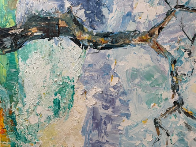 Картина « Цветущая вишня»