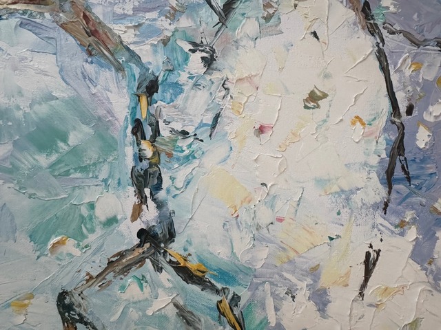 Картина « Цветущая вишня»