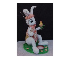 Великодній декор з зайчиком