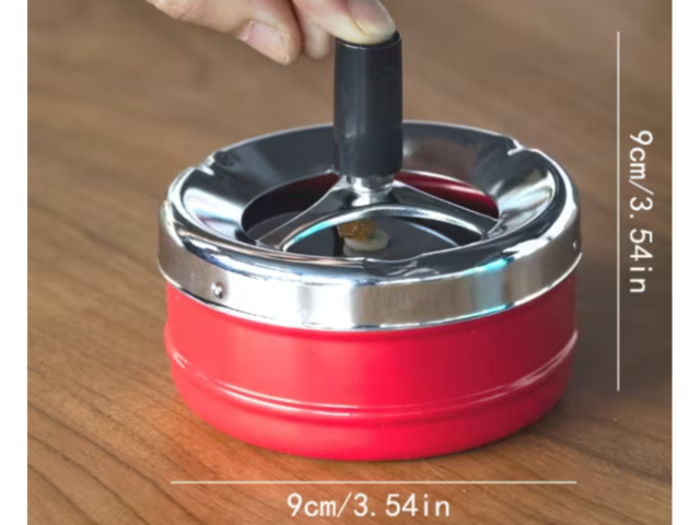 Креативна домашня попільничка - нова (юла)