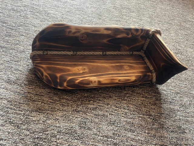 Свічка в човнику “Морський бриз” з мушлями та зіркою