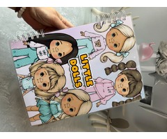 Альбом на липучках Олягалка Ляльки