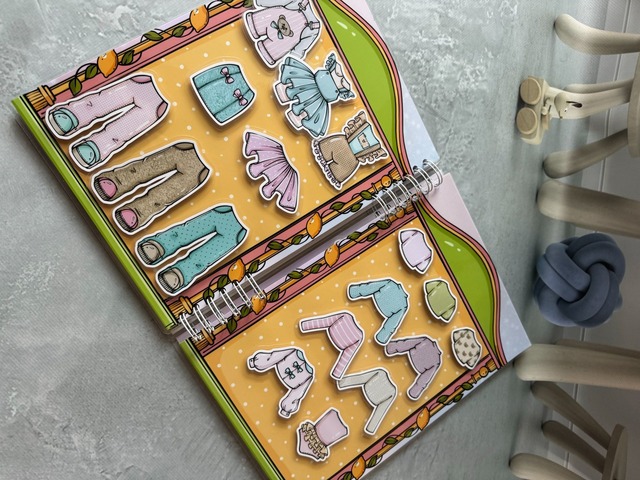 Альбом на липучках Олягалка Ляльки