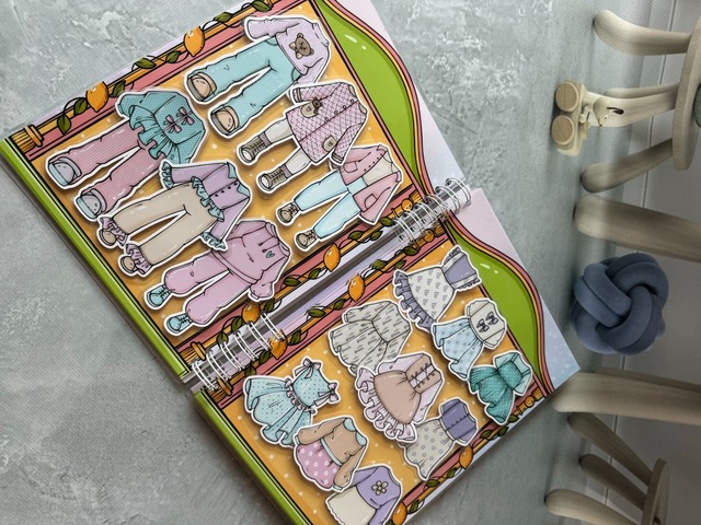 Альбом на липучках Олягалка Ляльки