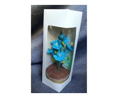 Шоколадный горшочек и вкусным цветочком