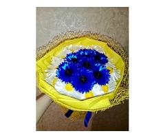 Ромашки з волошками