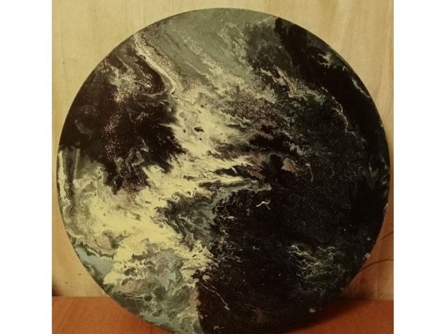 Картина на дерев'яному полотні