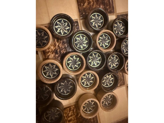 Шахматы / нарды ручной резьбы