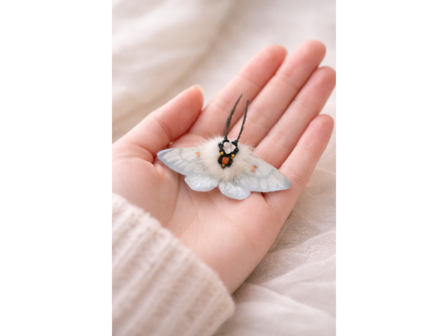 Брошь з метеликом