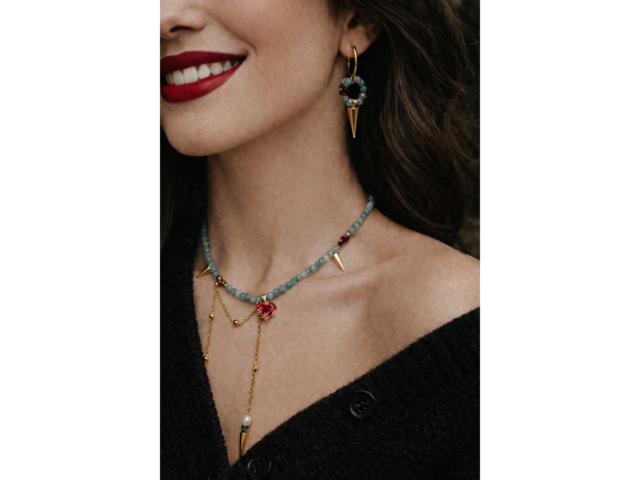 Кол'є та сережки