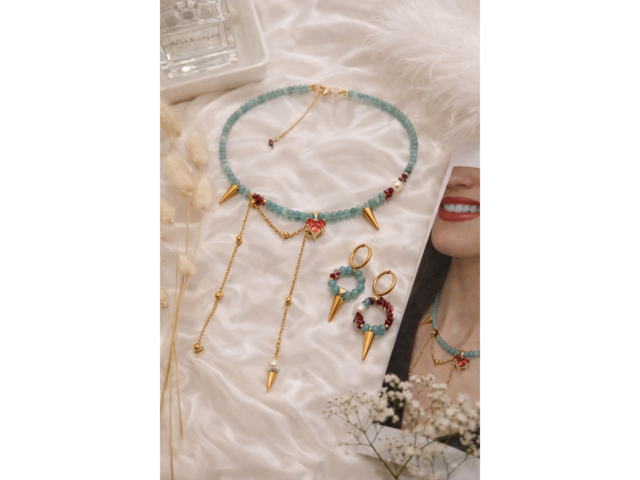 Кол'є та сережки