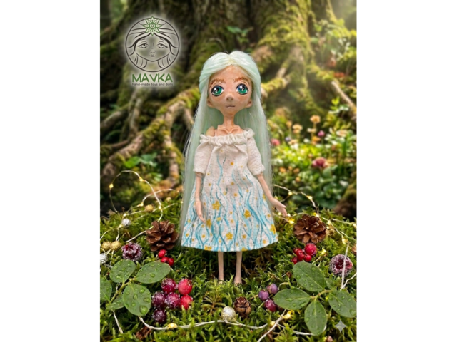 Авторська лялька ручної роботи Мавка
