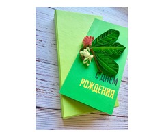 Літні квілінг-листівки ручної роботи