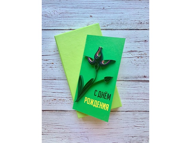 Літні квілінг-листівки ручної роботи