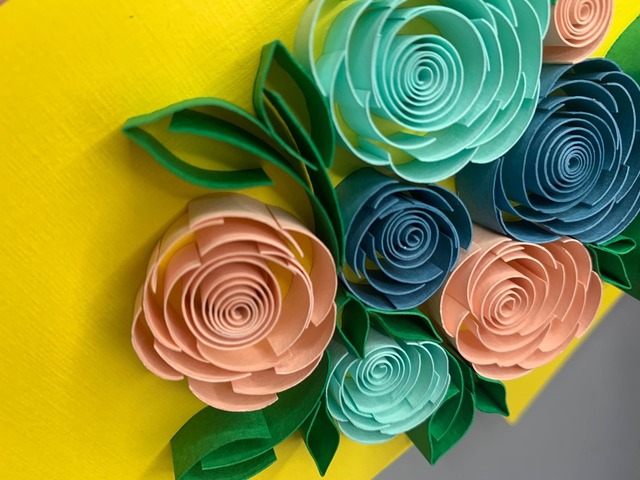 Квілінг листівка корпоративна “З Днем Народження”