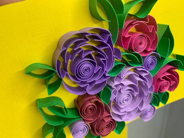 Квілінг листівка корпоративна “З Днем Народження”