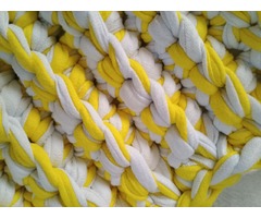 Сумка из трикотажной пряжи.