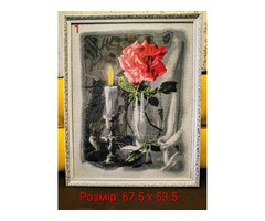 Продам авторські картини з бісеру .ручна робота, в рамці