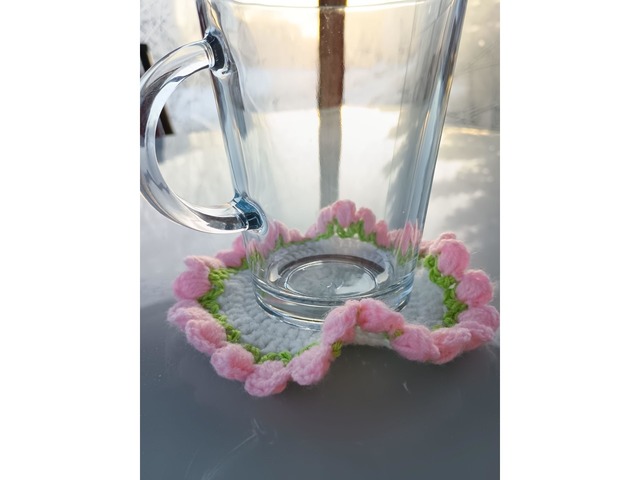 Подставка под горячее в виде букета цветов