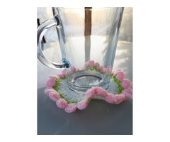 Подставка под горячее в виде букета цветов