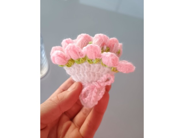 Подставка под горячее в виде букета цветов