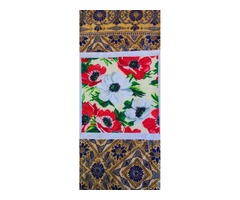 Вишита заготовка на подушку.