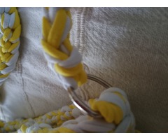 Сумка из трикотажной пряжи.