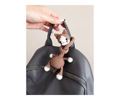 Котик зав'язка, іграшка для малюків, ручна робота
