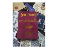 Ежедневник Гарри Поттера Don't touch my notebook muggle