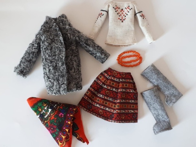 Набор одежды для Барби в Украинском стиле