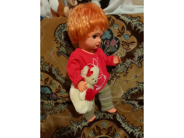 Кукла Ссср после реставрации.50 см рост
