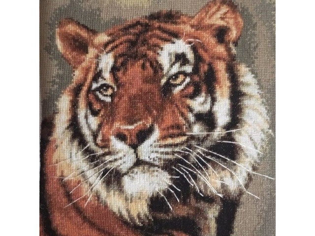 Вишита картина "Тигр"