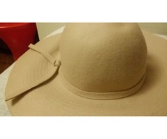 Шляпа бежевая кашемир (Германия)