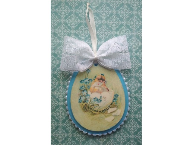 Сувенирная пасхальная подвеска