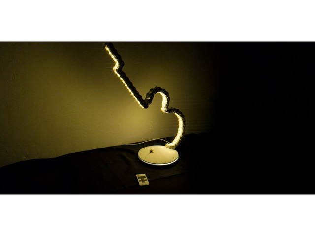 Настольная лампа ночник гитара лофт металарт хендмейд