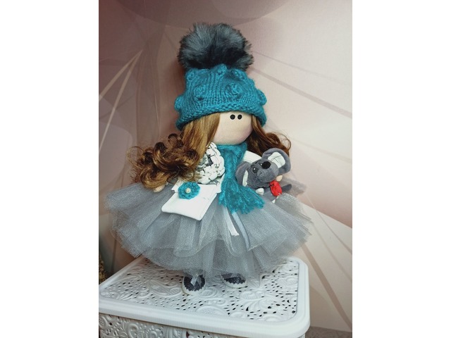 Текстильная кукла, интерьерная кукла, Тильда