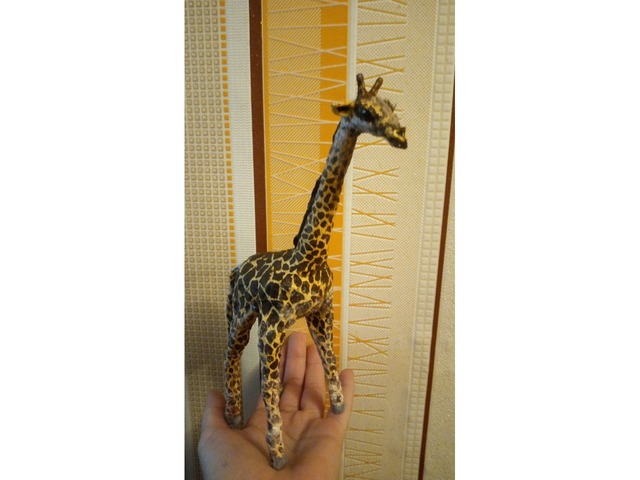 Жираф из ваты