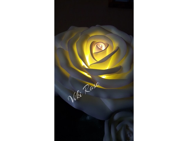 Светильник настольный Роза