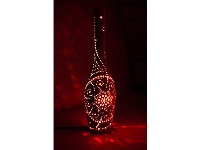 Светильник керамический настольный, ночник, светильник декоративный.