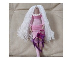 Текстильная кукла тильда